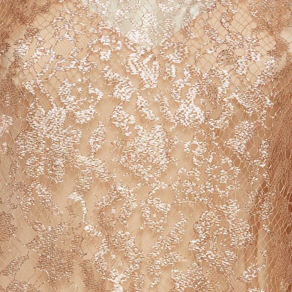 Zimmermann Rose Gold Lace Mini Dress S - Picture 3 of 5